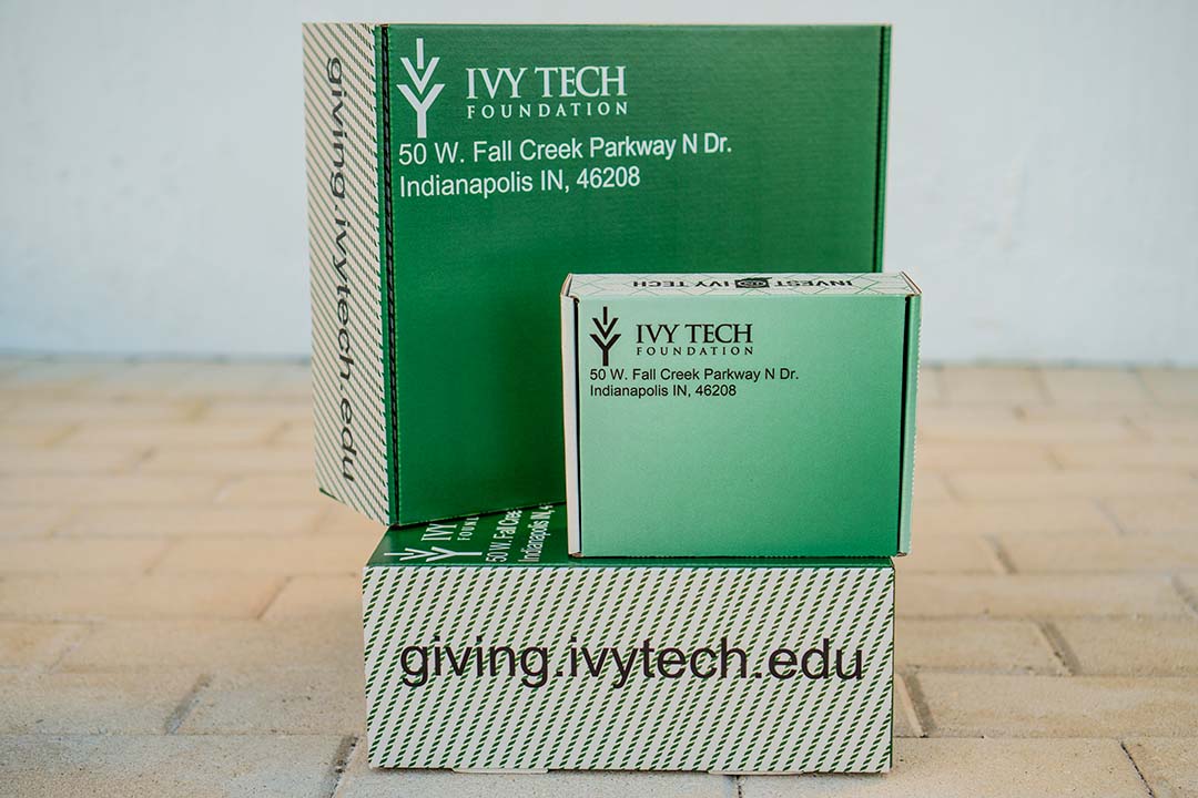 Ivy Tech Foundation Mailing Boxes